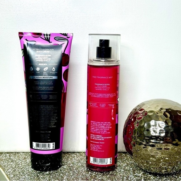 Bath & Body Works Sweetheart Cherry Lotion Set NWT - Picture 4 of 5